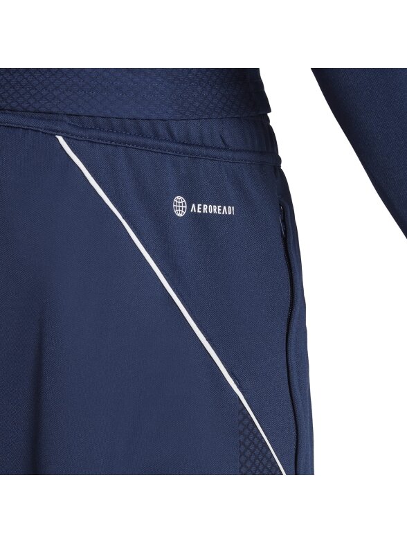 Adidas Tiro 23 League Training vyriškos kelnės, tamsiai mėlynos HS3492 2 Adidas Tiro 23 League Training vyriškos kelnės, tamsiai mėlynos HS3492 2