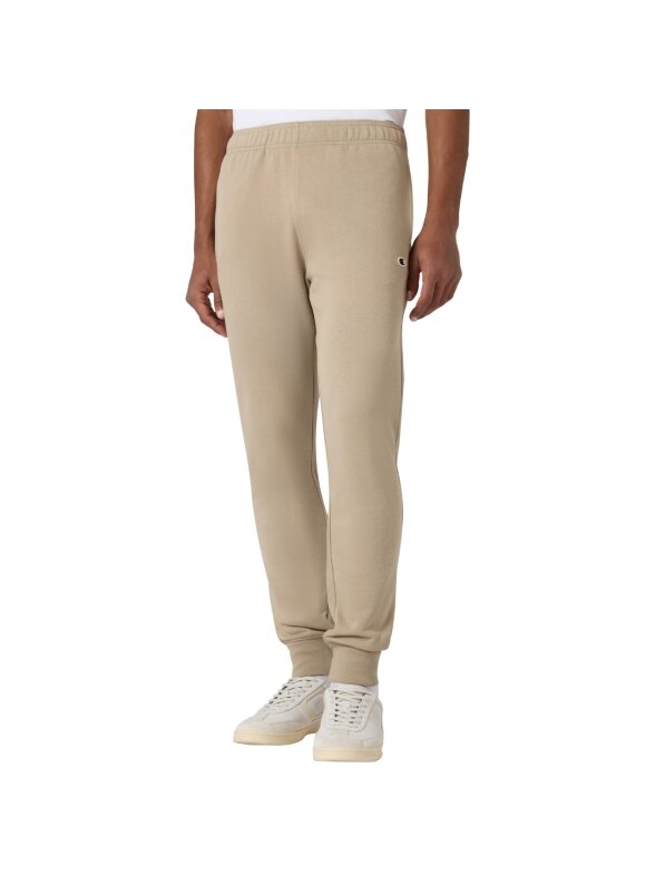Champion Rib Cuff Pants vyriškos kelnės, smėlio spalvos 220733 MS041 Champion Rib Cuff Pants vyriškos kelnės, smėlio spalvos 220733 MS041
