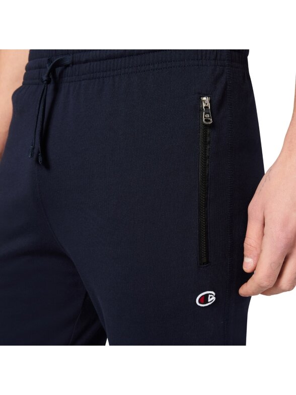 Champion Rib Cuff Pants, tamsiai mėlynos spalvos, 220807 BS501 3 Champion Rib Cuff Pants, tamsiai mėlynos spalvos, 220807 BS501 3