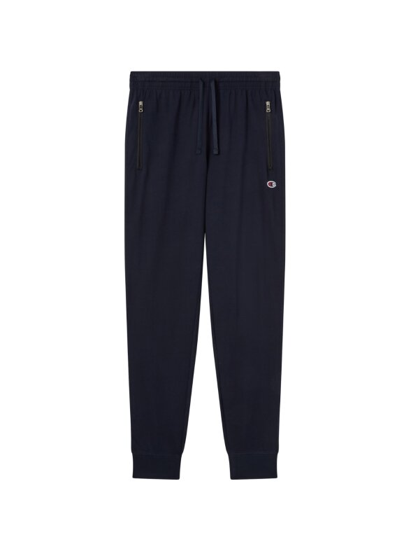 Champion Rib Cuff Pants, tamsiai mėlynos spalvos, 220807 BS501 1 Champion Rib Cuff Pants, tamsiai mėlynos spalvos, 220807 BS501 1