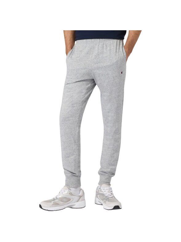 Champion Rib Cuff Pants vyriškos kelnės, pilkos 220307 EM021 Champion Rib Cuff Pants vyriškos kelnės, pilkos 220307 EM021