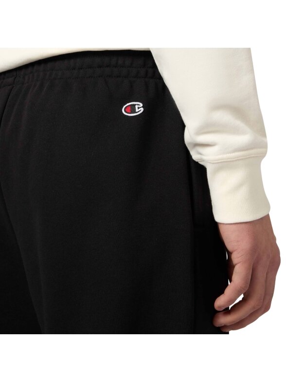 Champion Straight Hem Pants vyriškos kelnės, juodos 222179 KK001 3 Champion Straight Hem Pants vyriškos kelnės, juodos 222179 KK001 3
