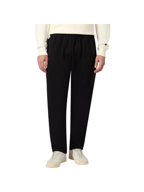 Champion Straight Hem Pants vyriškos kelnės, juodos 222179 KK001 Champion Straight Hem Pants vyriškos kelnės, juodos 222179 KK001