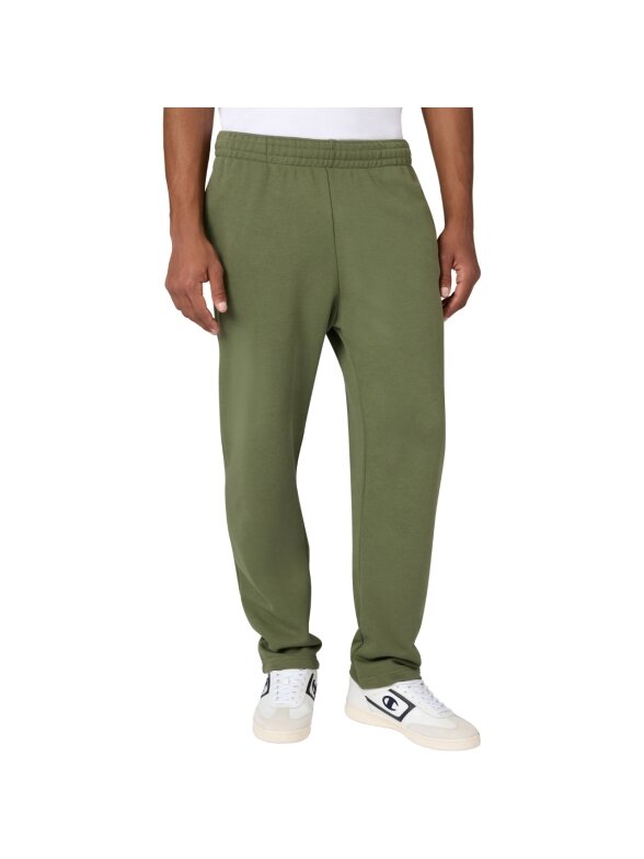 Champion Straight Hem Pants vyriškos kelnės žalios 222179 GS156 Champion Straight Hem Pants vyriškos kelnės žalios 222179 GS156