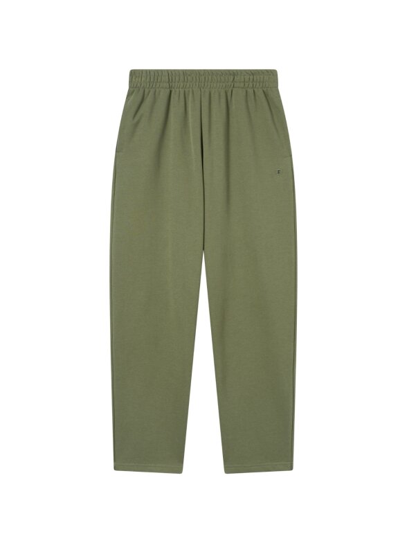 Champion Straight Hem Pants vyriškos kelnės žalios 222179 GS156 1