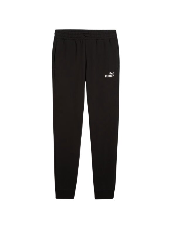 Puma Ess No.1 Logo Slim vyriškos juodos kelnės 682644 01 Puma Ess No.1 Logo Slim vyriškos juodos kelnės 682644 01