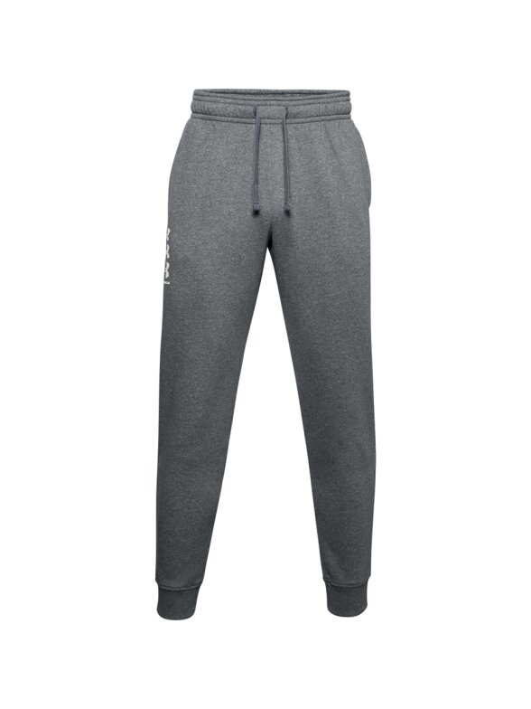 Under Armour Rival Fleece 3Logo Jogger vyriškos kelnės, tamsiai pilkos 1357131 012 Under Armour Rival Fleece 3Logo Jogger vyriškos kelnės, tamsiai pilkos 1357131 012