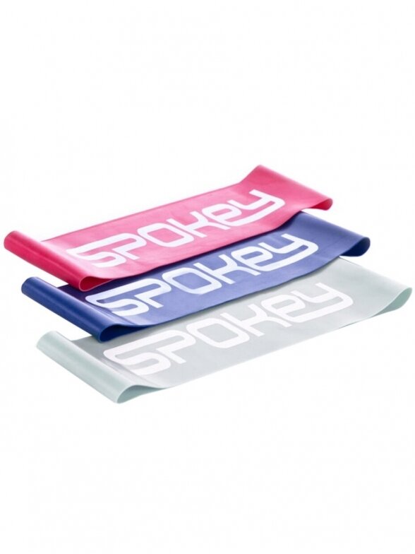 Spokey fitneso gumų rinkinys 50x5 cm 921007 Spokey fitneso gumų rinkinys 50x5 cm 921007