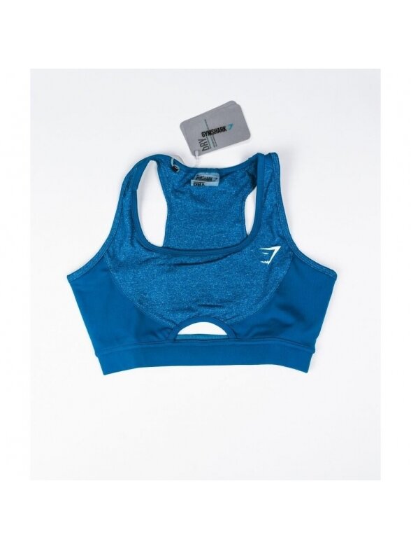 Gymshark Sportinė liemenėlė moterims GLSB022 ŽYDRA Gymshark Sportinė liemenėlė moterims GLSB022 ŽYDRA