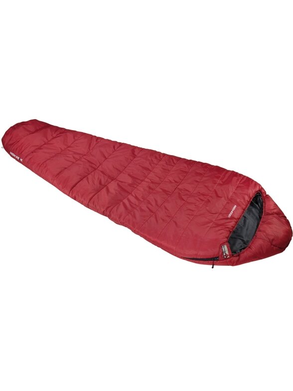 High Peak Redwood miegmaišis 3 L 230x85x55 cm bordo-pilka 23092
