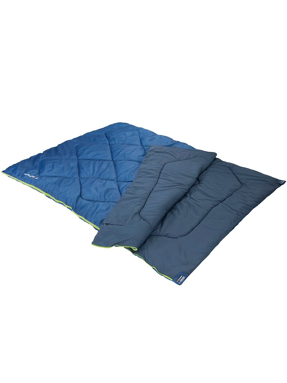 High Peak Ceduna Duo miegmaišis 200x150 cm mėlynai tamsiai mėlynas 20031 1