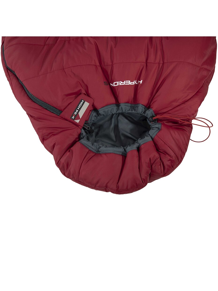 High Peak Hyperion 1M miegmaišis 210x80x50 cm bordo-pilka 23363 2
