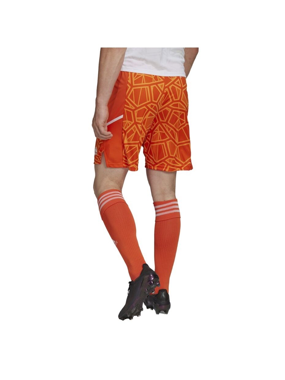 Adidas Condivo 22 Vartininko vyriški vartininko šortai, oranžiniai HB1627 3