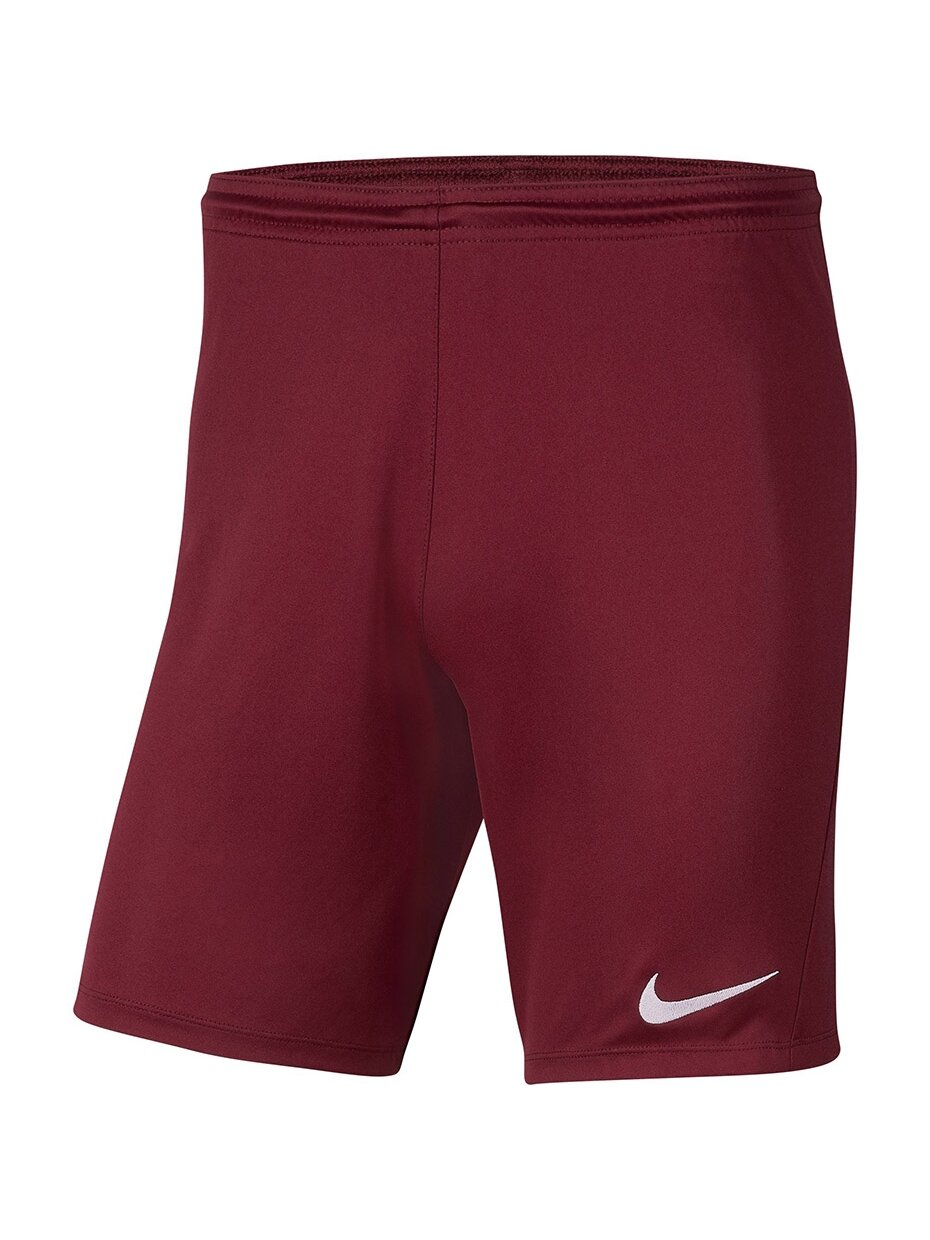 Nike Dry Park III NB K vaikiški šortai, bordo BV6865 677
