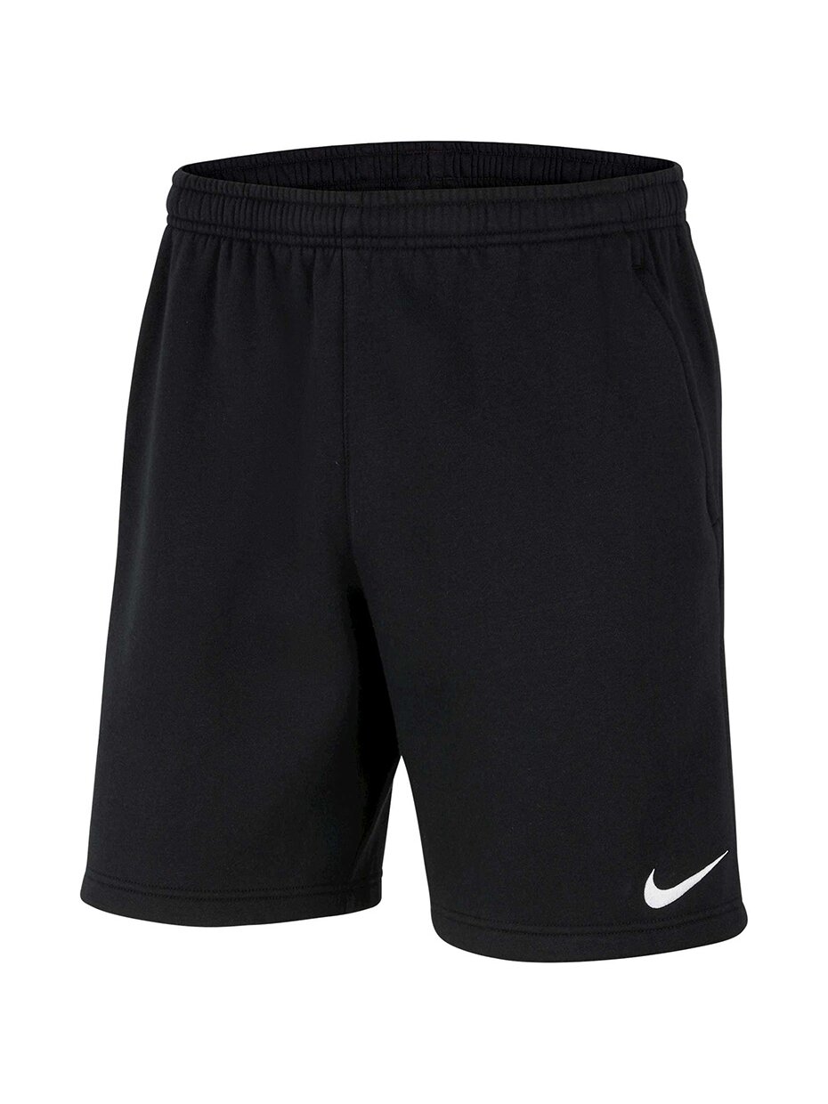 Nike Flecee Park 20 Trumpi vaikiški šortai KZ, juodi CW6932 010 Nike Flecee Park 20 Trumpi vaikiški šortai KZ, juodi CW6932 010