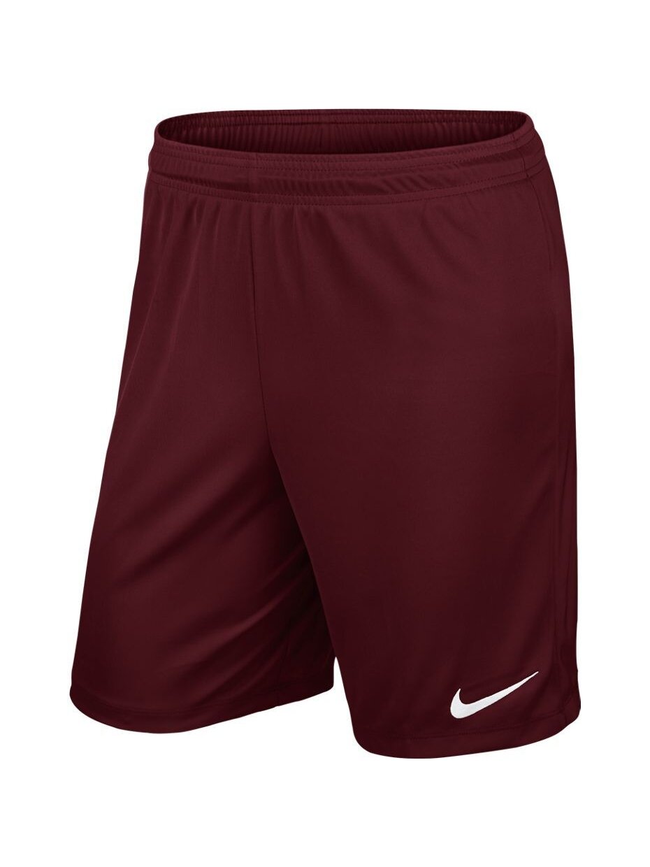 Šortai vaikams Nike Park II Knit Short NB JUNIOR bordo 725988 677
