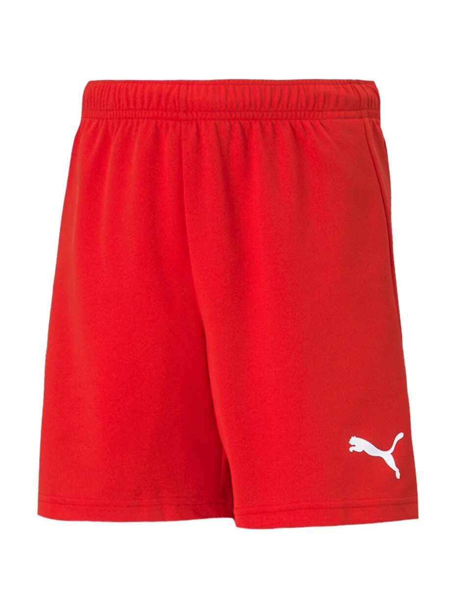 Puma teamRISE Short Jr vaikiški šortai raudoni 704943 01