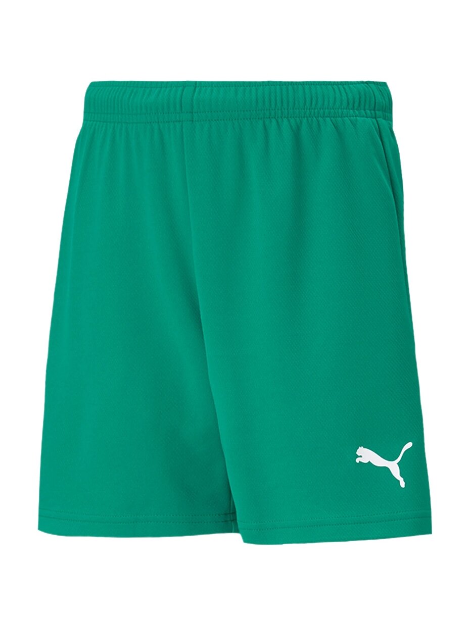 Puma teamRISE Short Jr vaikiški šortai žali 704943 05