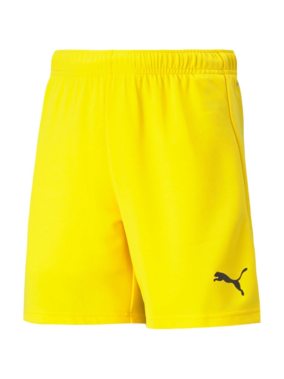 Puma teamRISE Short Jr vaikiški šortai geltoni 704943 07