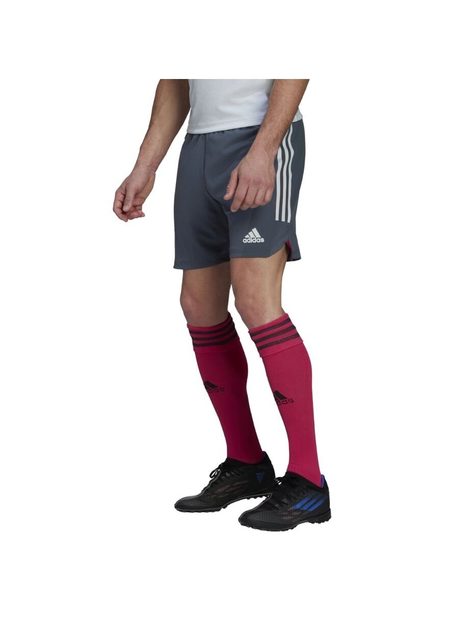 Adidas Condivo 22 Match Day vyriški šortai, grafito ir rožinės spalvos HE2948 1 Adidas Condivo 22 Match Day vyriški šortai, grafito ir rožinės spalvos HE2948 1