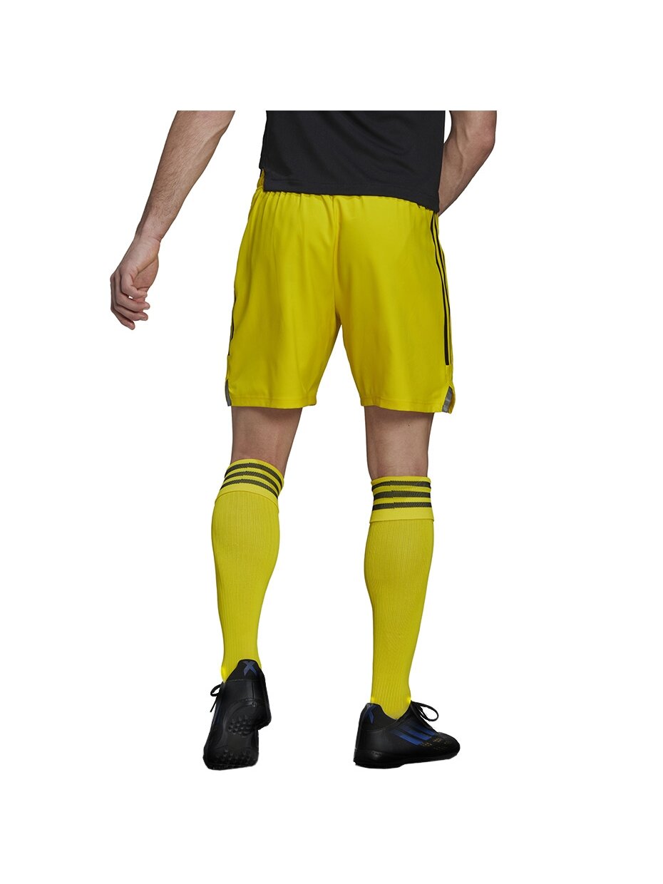 Adidas Condivo 22 Match Day vyriški šortai, geltoni ir juodi HA3511 2 Adidas Condivo 22 Match Day vyriški šortai, geltoni ir juodi HA3511 2