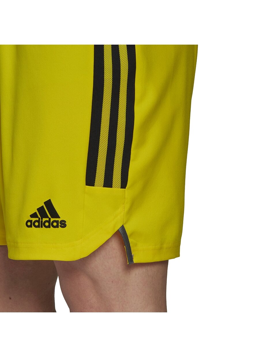 Adidas Condivo 22 Match Day vyriški šortai, geltoni ir juodi HA3511 3 Adidas Condivo 22 Match Day vyriški šortai, geltoni ir juodi HA3511 3