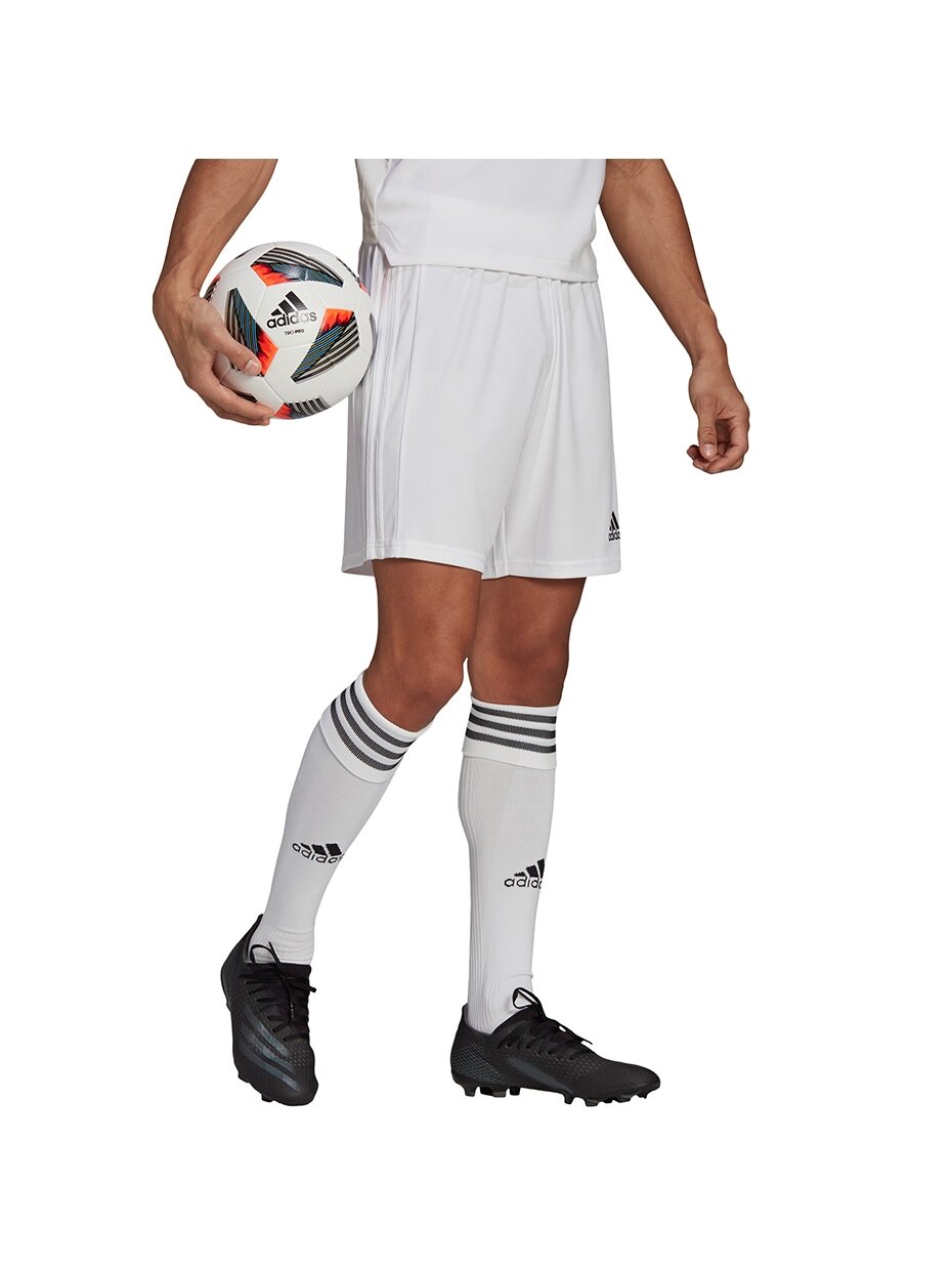 Adidas Squadra 21 Trumpi vyriški šortai, balti GN5774 2 Adidas Squadra 21 Trumpi vyriški šortai, balti GN5774 2