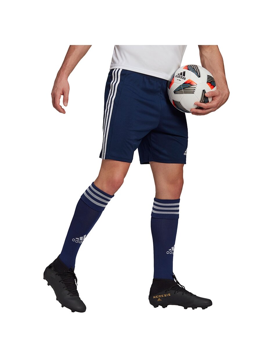 Adidas Squadra 21 Trumpi vyriški šortai, tamsiai mėlyni GN5775 2 Adidas Squadra 21 Trumpi vyriški šortai, tamsiai mėlyni GN5775 2