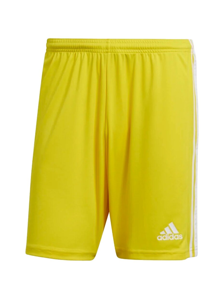 Adidas Squadra 21 Trumpi vyriški šortai, geltoni GN5772 1 Adidas Squadra 21 Trumpi vyriški šortai, geltoni GN5772 1