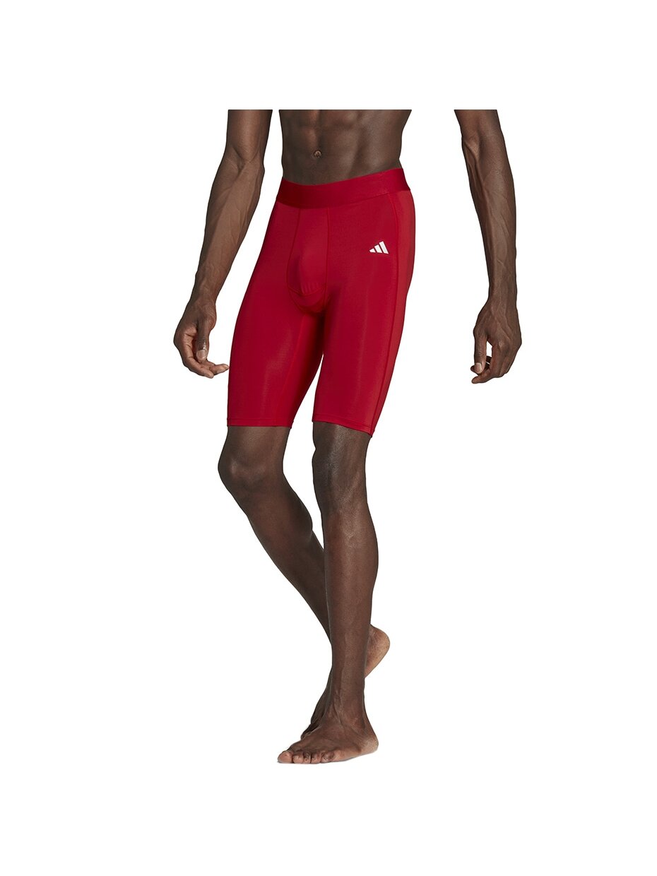 Vyriški šortai adidas Techfit Aeroready Short Tights raudonos spalvos HP0616 2 Vyriški šortai adidas Techfit Aeroready Short Tights raudonos spalvos HP0616 2