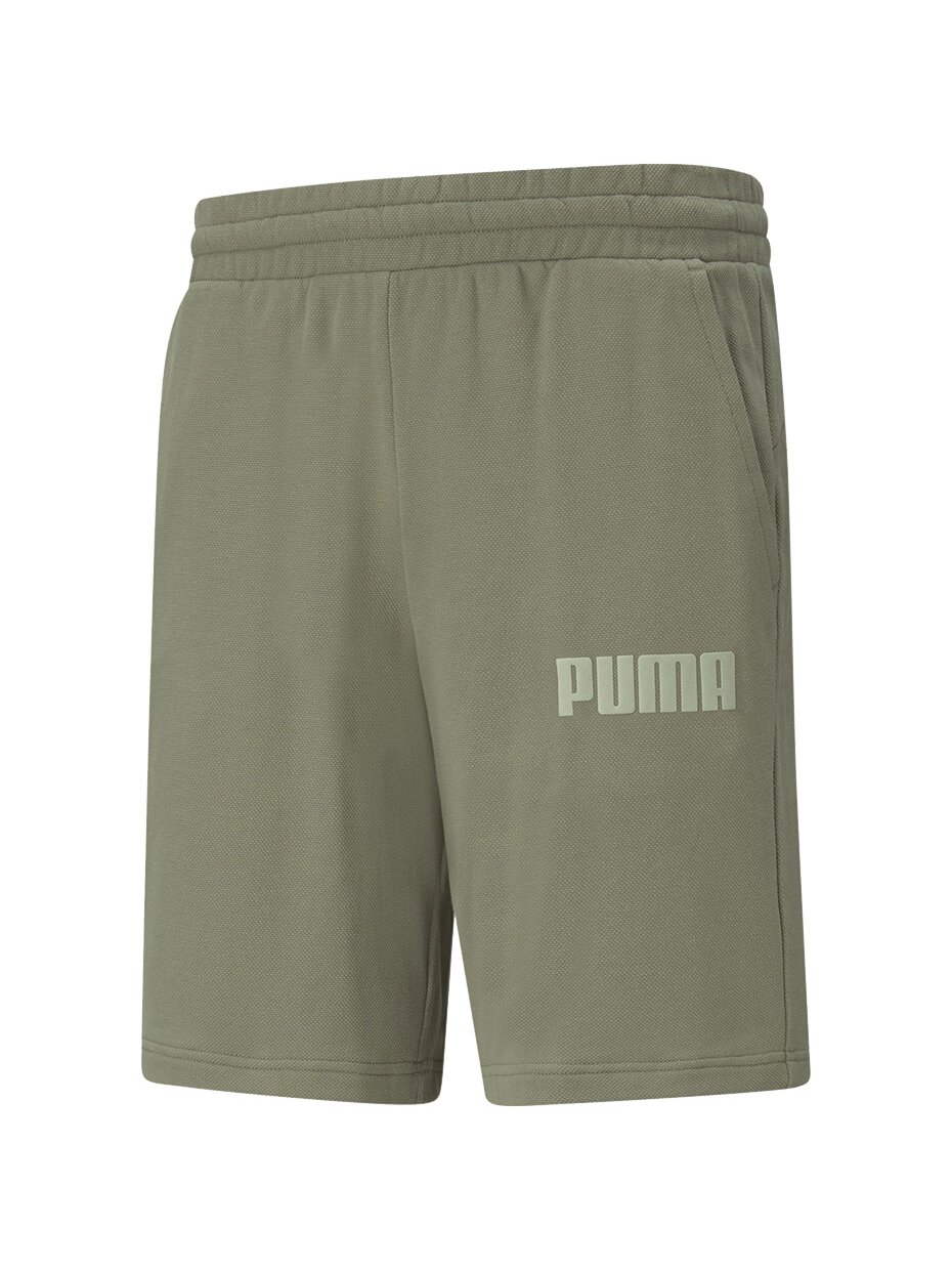Puma Modern Basic vyriški šortai žali 585864 73 Puma Modern Basic vyriški šortai žali 585864 73