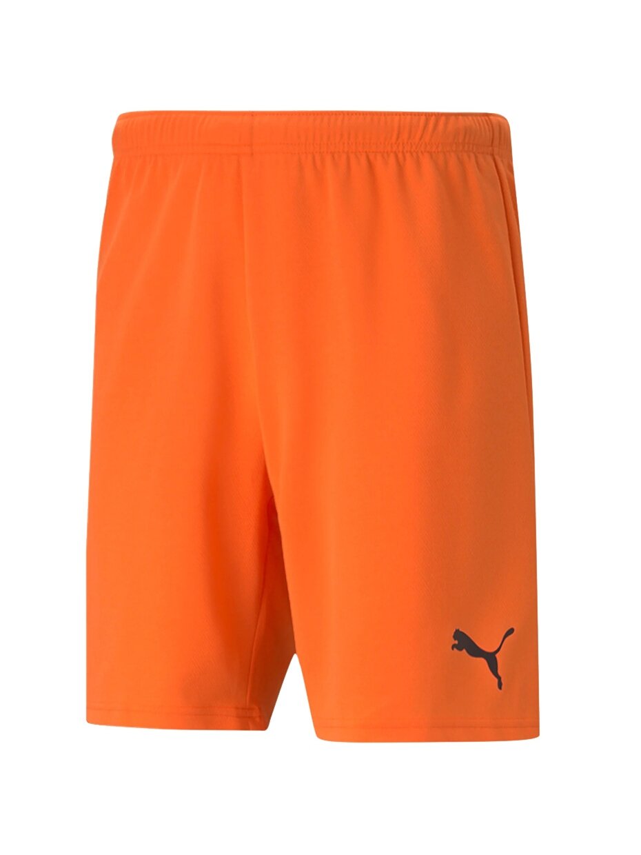 Puma teamRISE Trumpi vyriški šortai oranžiniai 704942 08 Puma teamRISE Trumpi vyriški šortai oranžiniai 704942 08