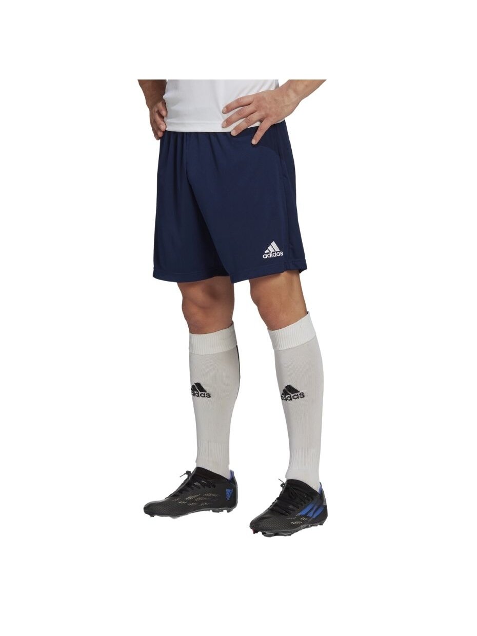 Adidas Entrada 22 vyriški treniruočių šortai, tamsiai mėlyni H57488 2 Adidas Entrada 22 vyriški treniruočių šortai, tamsiai mėlyni H57488 2