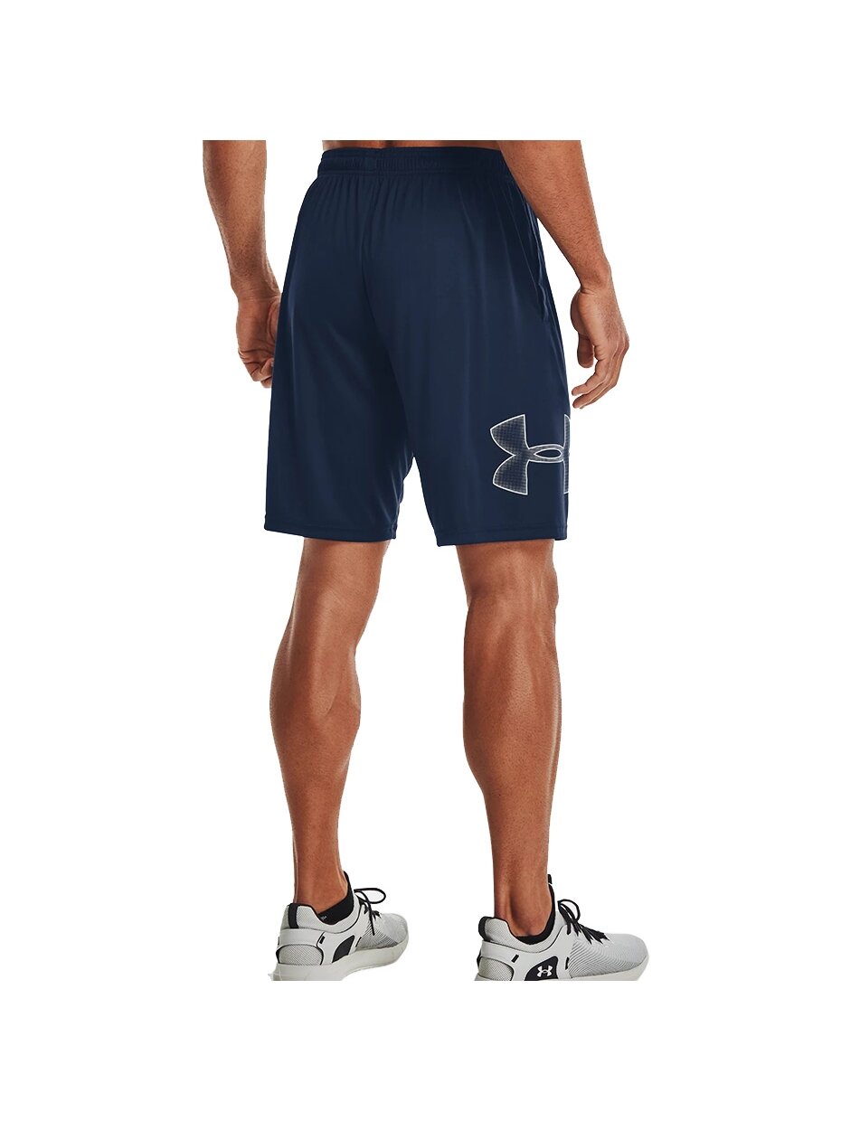Under Armour Tech Graphic Short vyriški šortai, tamsiai mėlyni 1306443 409 4