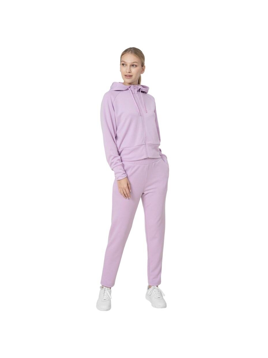 Moteriškos kelnės 4F šviesiai violetinės spalvos H4Z22 SPDD013 52S 3