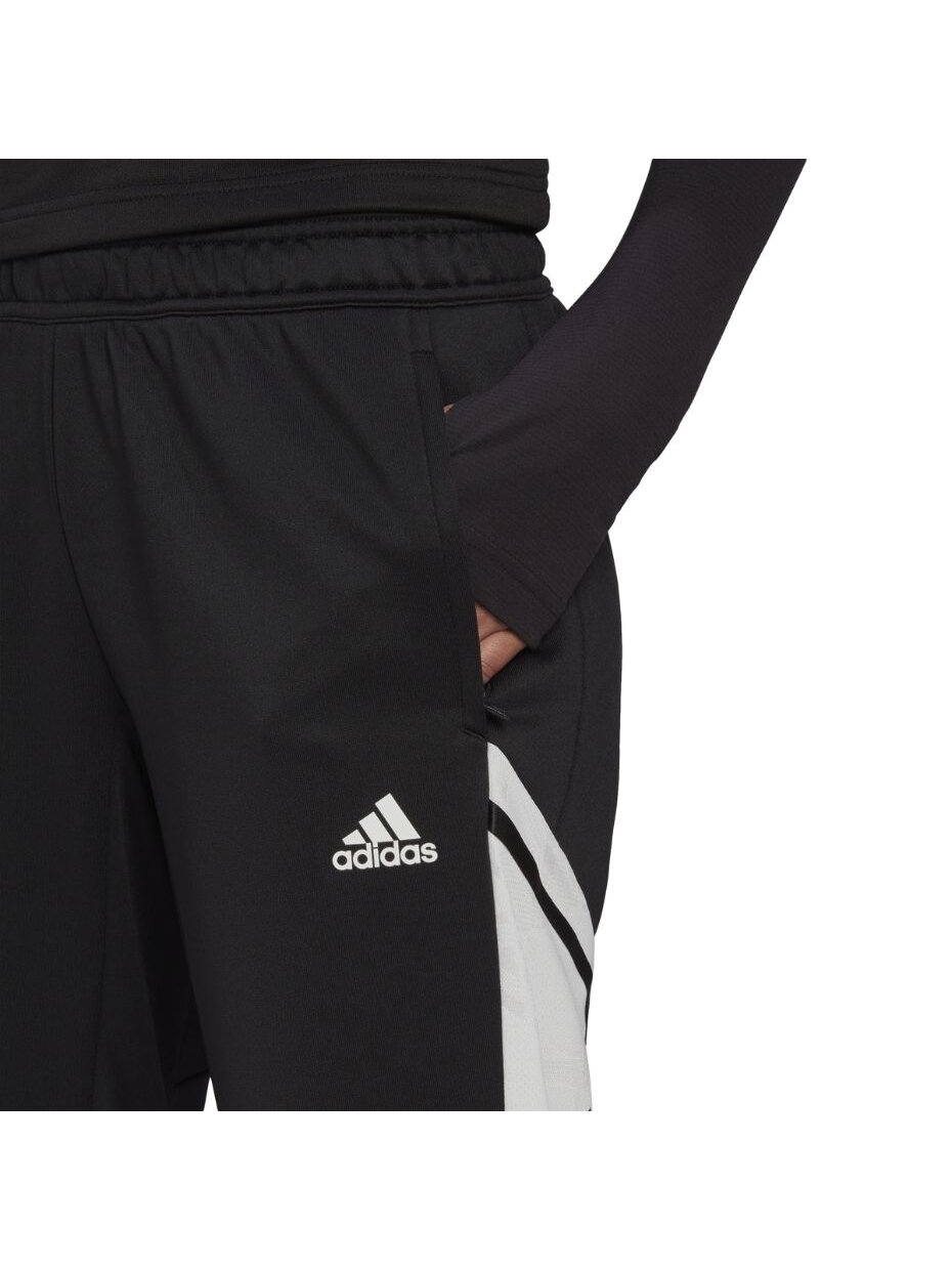Moteriškos adidas Condivo 22 treniruočių kelnės juodos H21265 3 Moteriškos adidas Condivo 22 treniruočių kelnės juodos H21265 3