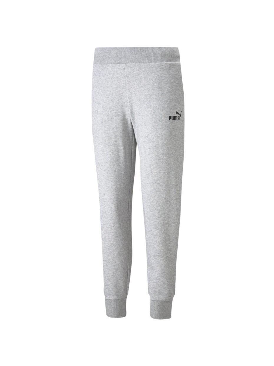 Puma ESS Sweatpants FL moteriškos kelnės pilkos spalvos 586839 04 Puma ESS Sweatpants FL moteriškos kelnės pilkos spalvos 586839 04