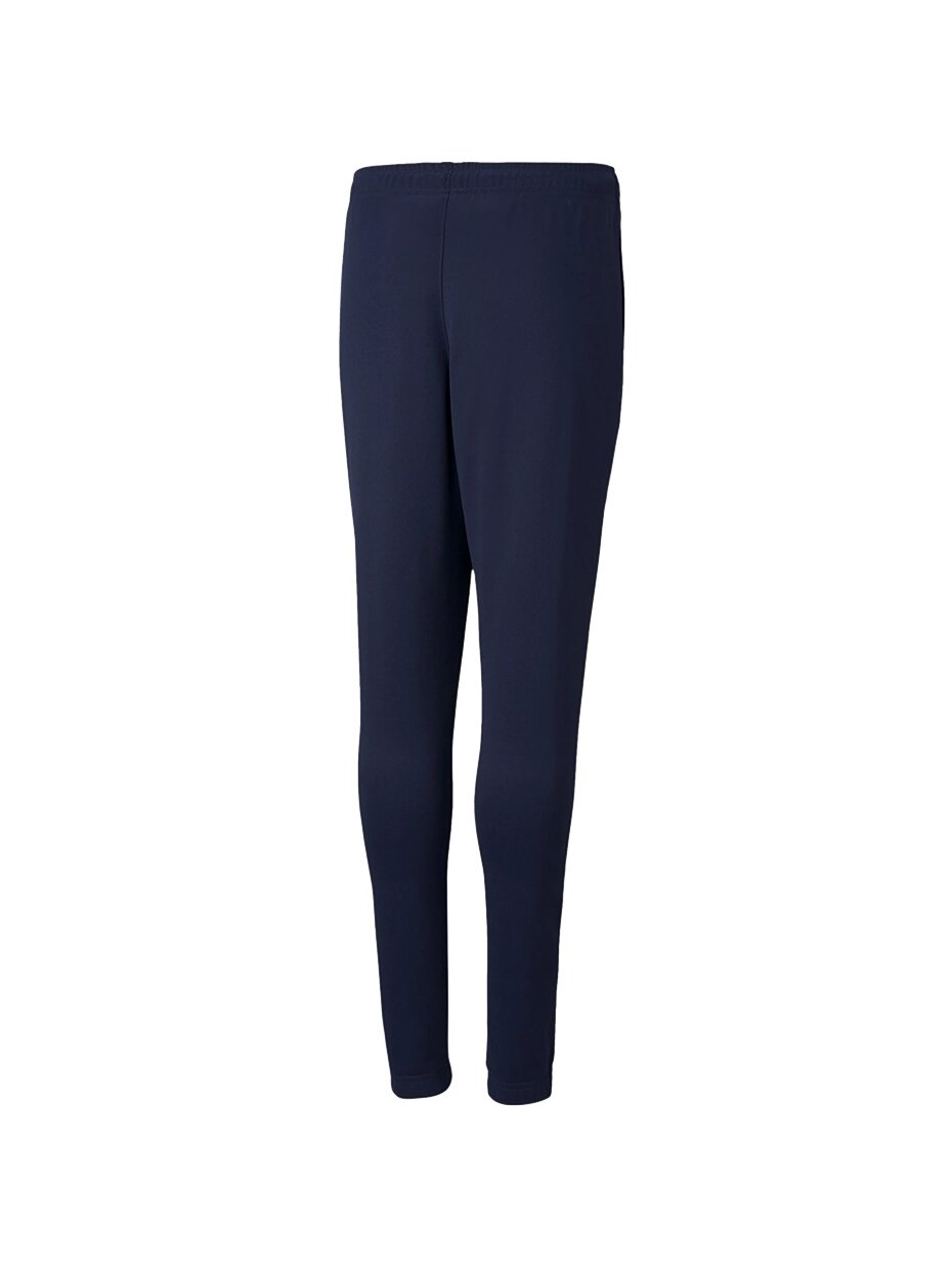Puma teamRISE Poly Training Pants Jr vaikiškos kelnės, tamsiai mėlynos 657391 06 1 Puma teamRISE Poly Training Pants Jr vaikiškos kelnės, tamsiai mėlynos 657391 06 1
