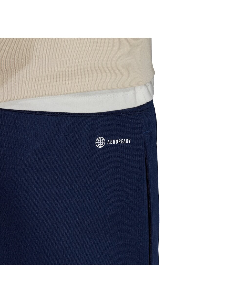 Vyriškos Adidas Entrada 22 treninginės kelnės, tamsiai mėlynos HC0333 1