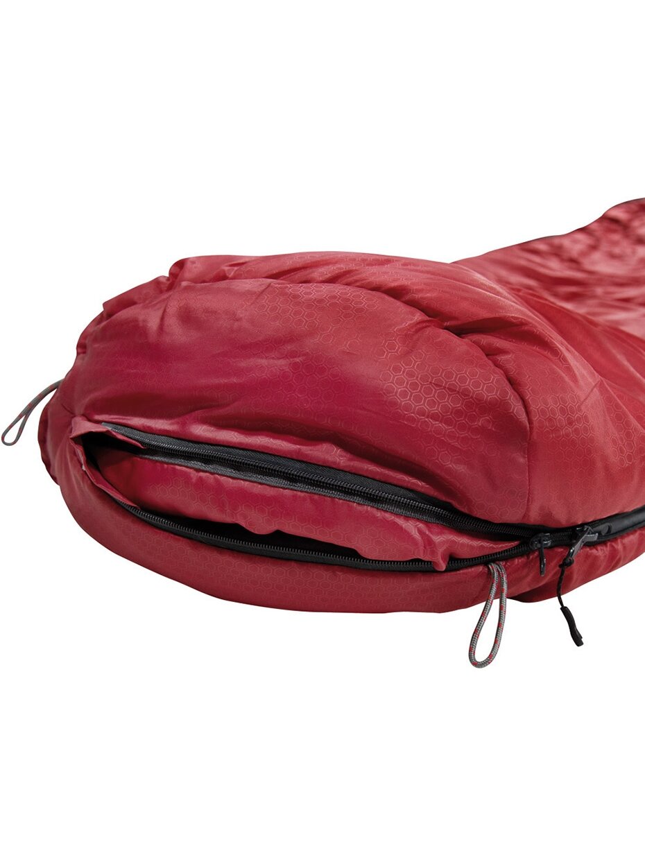 High Peak Redwood miegmaišis 3 L 230x85x55 cm bordo-pilka 23092 4