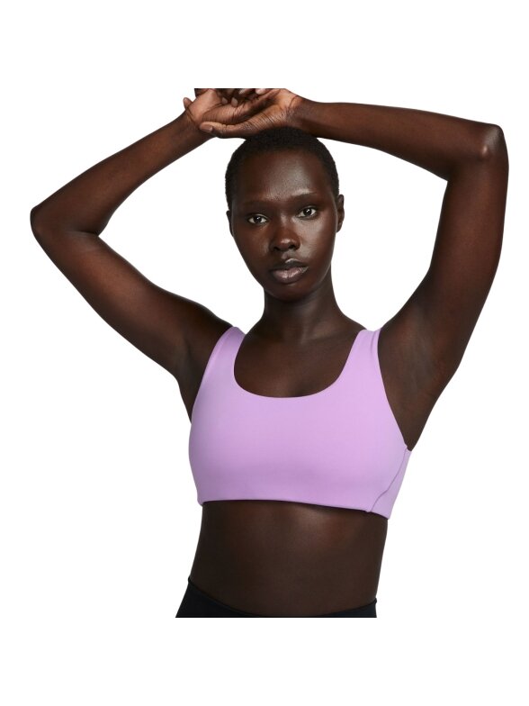 Nike Dri-Fit Alate All sportinis liemenėlis moterims violetinis DV9855 532