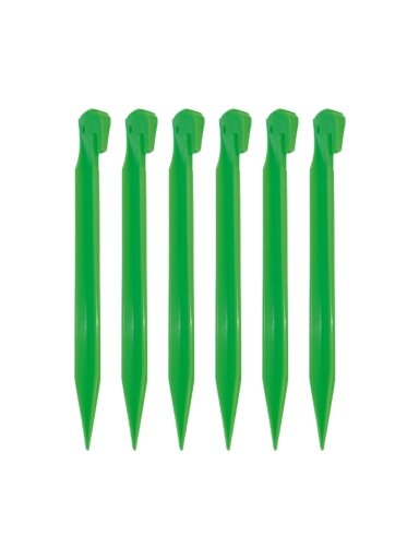 High Peak plastikiniai palapinės kaiščiai 6 vnt. 42200 High Peak plastikiniai palapinės kaiščiai 6 vnt. 42200