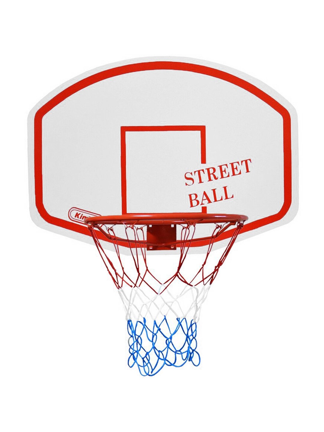 Kimet Street Ball krepšinio lenta + baltas ir raudonas lankas