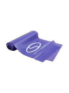 Treniruočių elastinė juosta Smj 0,50 mm 150x15 cm sunki violetinė EX050
