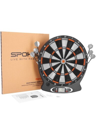 Spokey Narvi Lite elektroninis taikinys 942239 Spokey Narvi Lite elektroninis taikinys 942239