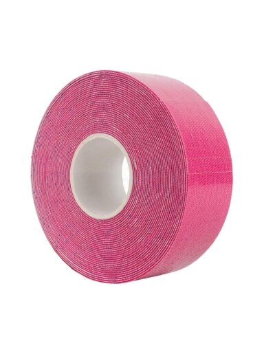 Point Tape sportinis tvarstis, 2,5 cm x 5 m, rožinis Point Tape sportinis tvarstis, 2,5 cm x 5 m, rožinis