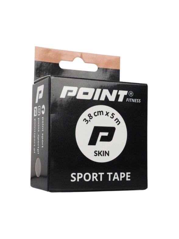 Point Tape sportinis kineziologinis teipas 3,8 cm x 5 m, smėlinis 1 Point Tape sportinis kineziologinis teipas 3,8 cm x 5 m, smėlinis 1