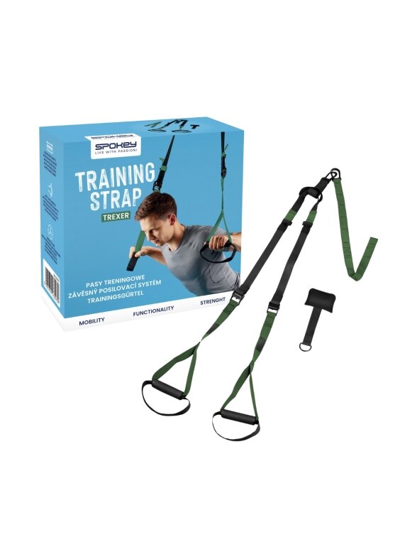 Spokey Trexer TRX treniruočių juostos 943093 8 Spokey Trexer TRX treniruočių juostos 943093 8