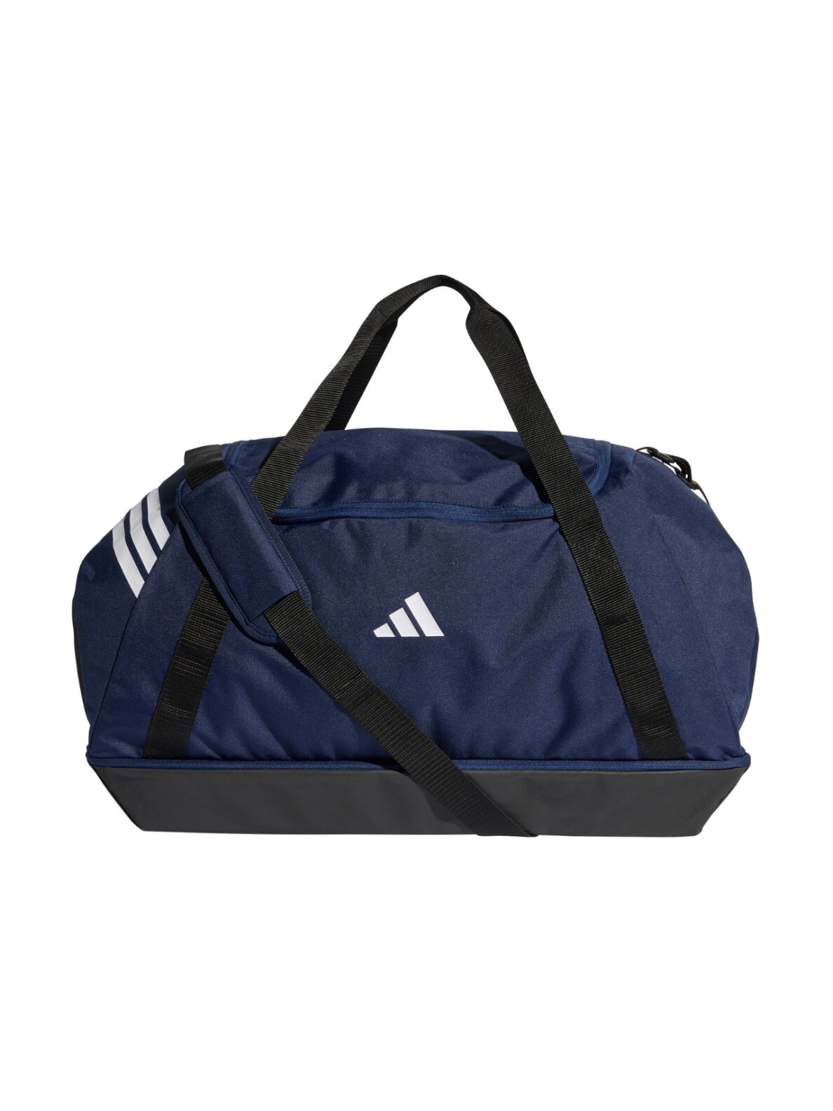 adidas Tiro Duffle Large su apatine skyrium sportinė krepšys tamsiai mėlyna KD4233