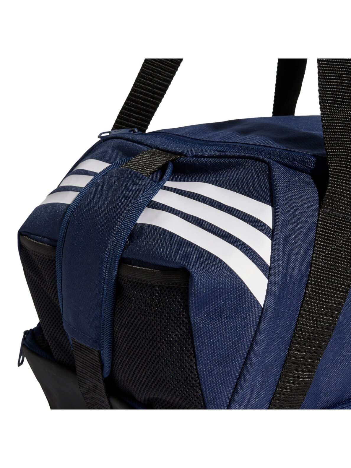 Adidas Tiro Duffle Small sportinė krepšis su apatine pertvara, tamsiai mėlyna 4 Adidas Tiro Duffle Small sportinė krepšis su apatine pertvara, tamsiai mėlyna 4
